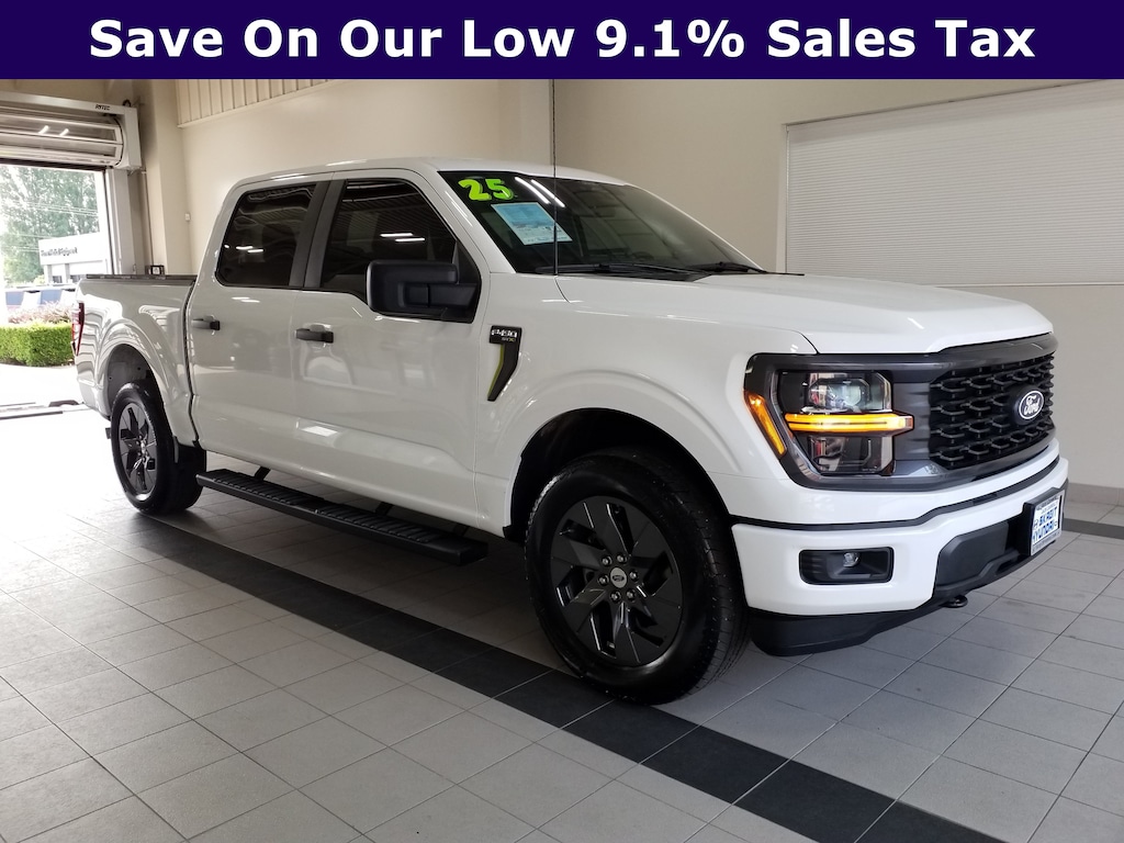 Used 2025 Ford F-150 STX 4WD SuperCrew 5.5 Box Truck SuperCrew Cab