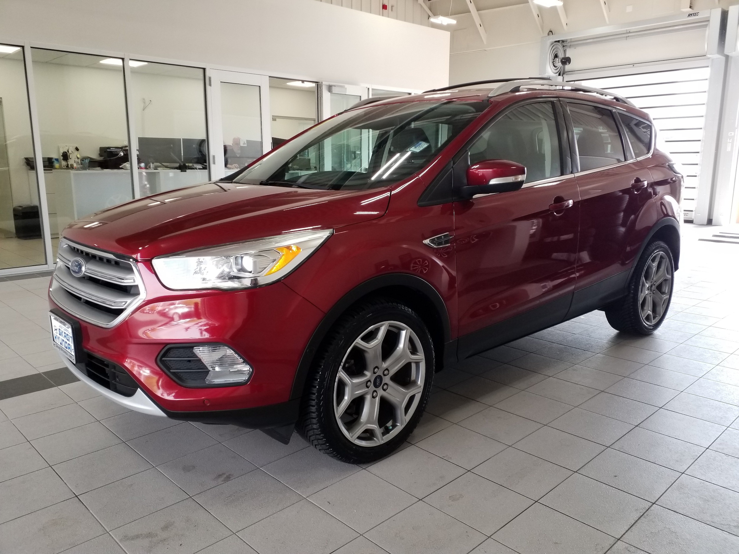 Used 2017 Ford Escape Titanium with VIN 1FMCU9J95HUA23776 for sale in Burlington, WA