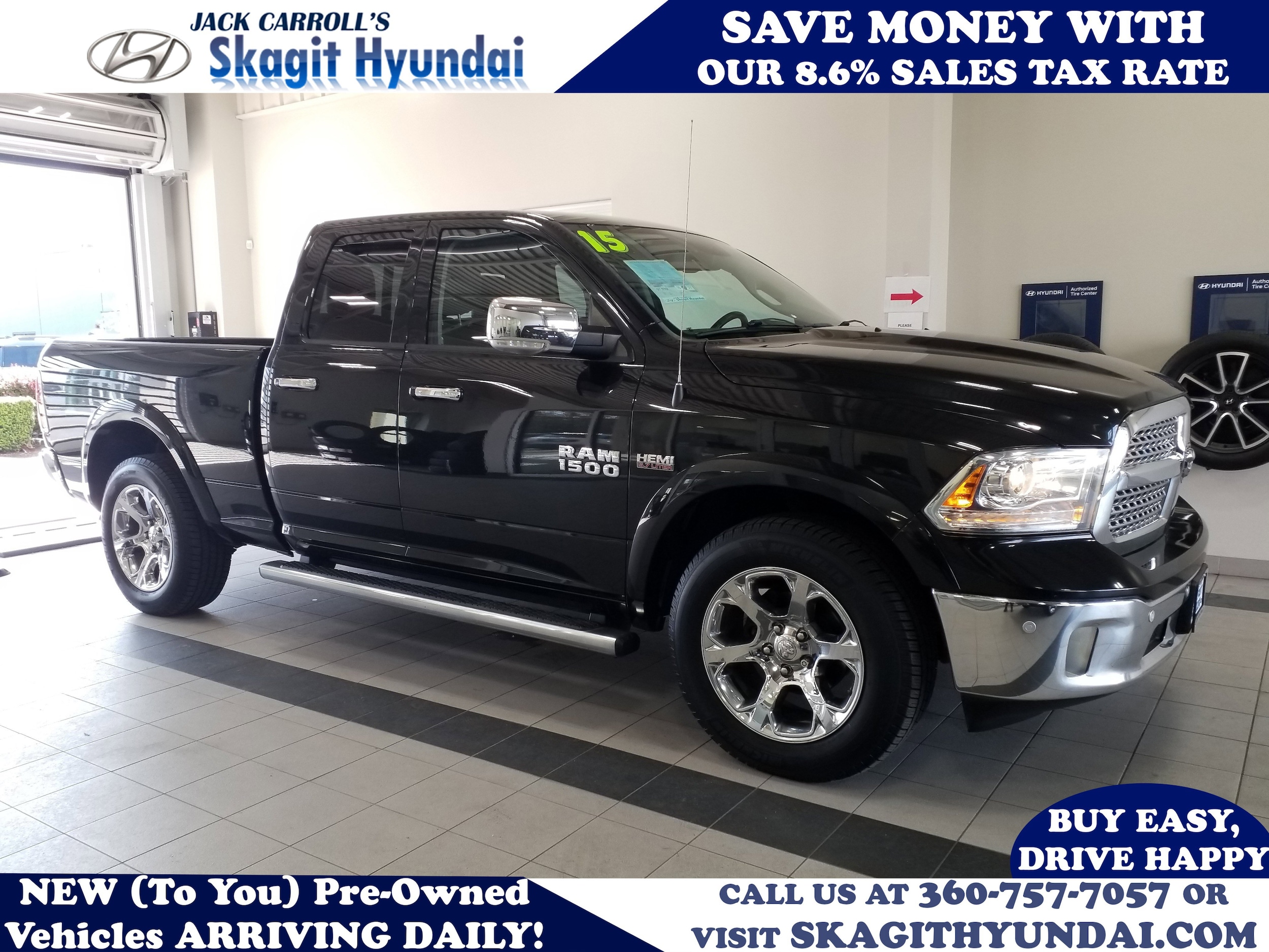 2015 RAM 1500 Laramie Quad Cab 4x4's photo