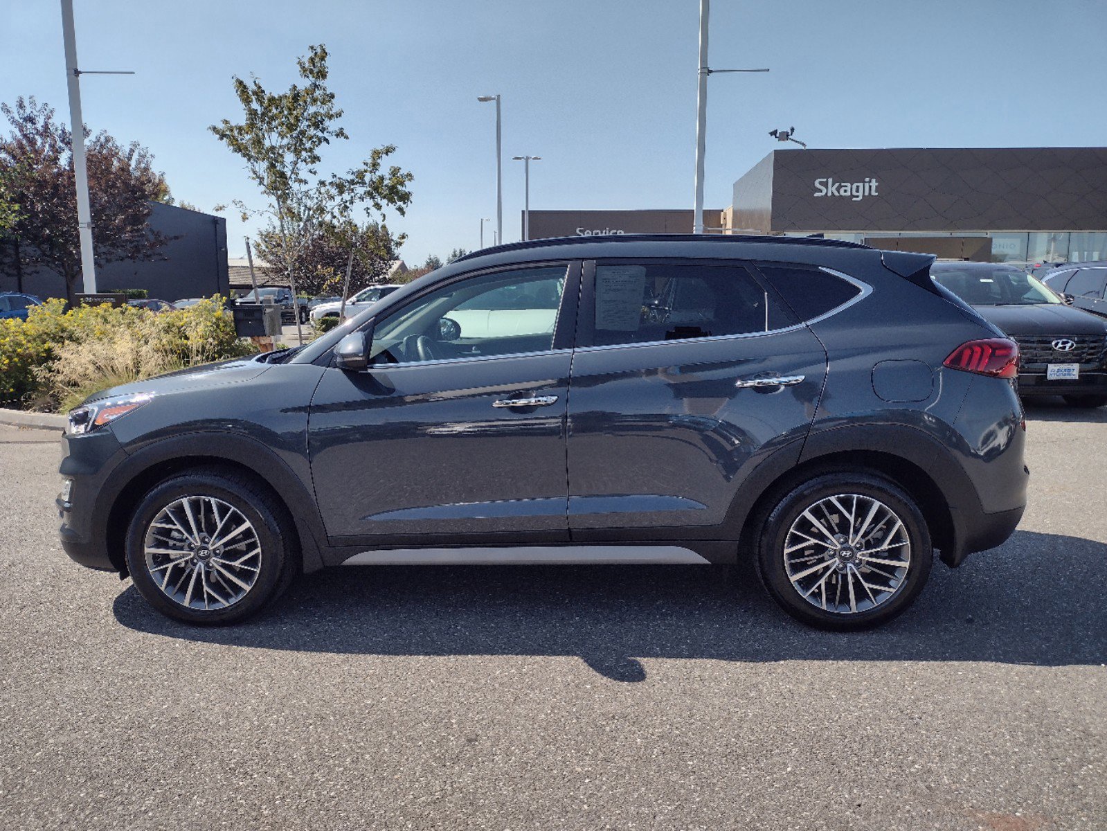 Certified 2021 Hyundai Tucson Ultimate with VIN KM8J3CAL4MU307624 for sale in Burlington, WA