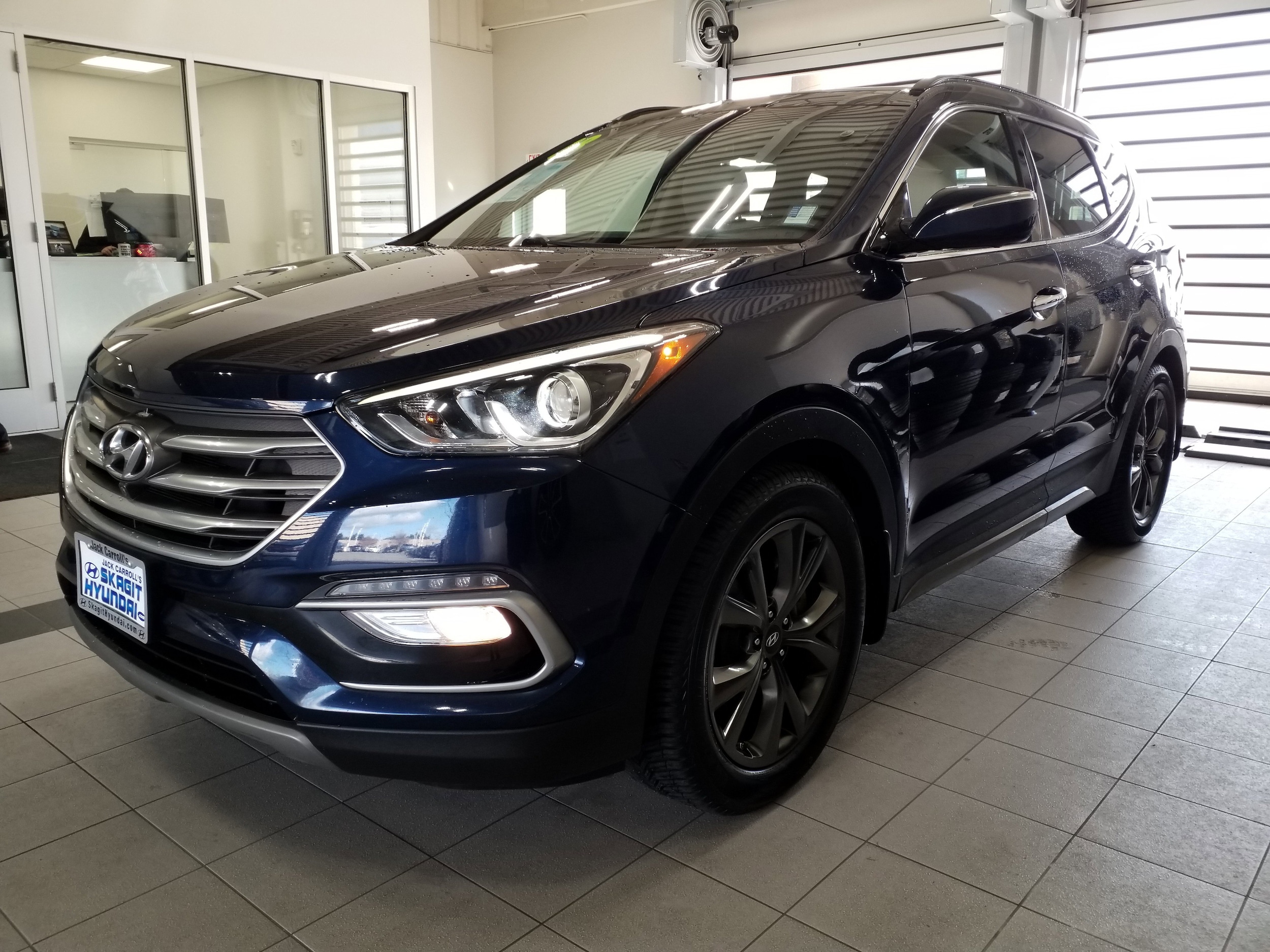 Used 2018 Hyundai Santa Fe Sport 2.0T Ultimate with VIN 5XYZWDLA9JG571399 for sale in Burlington, WA