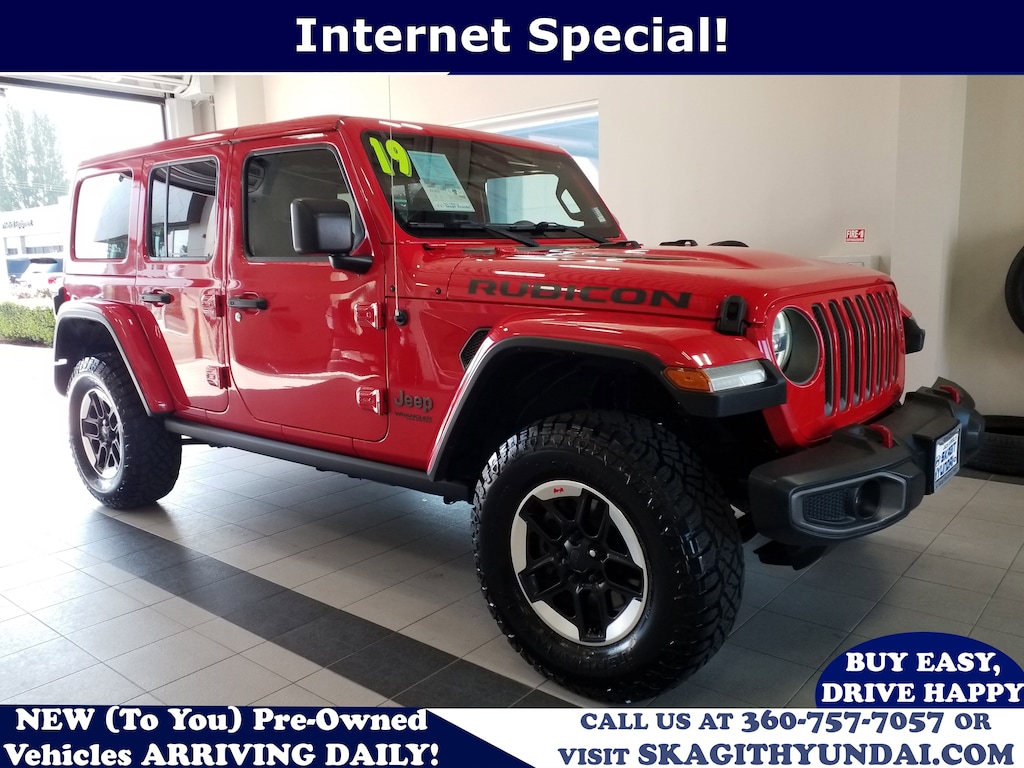 Used 2019 Jeep Wrangler Rubicon SUV