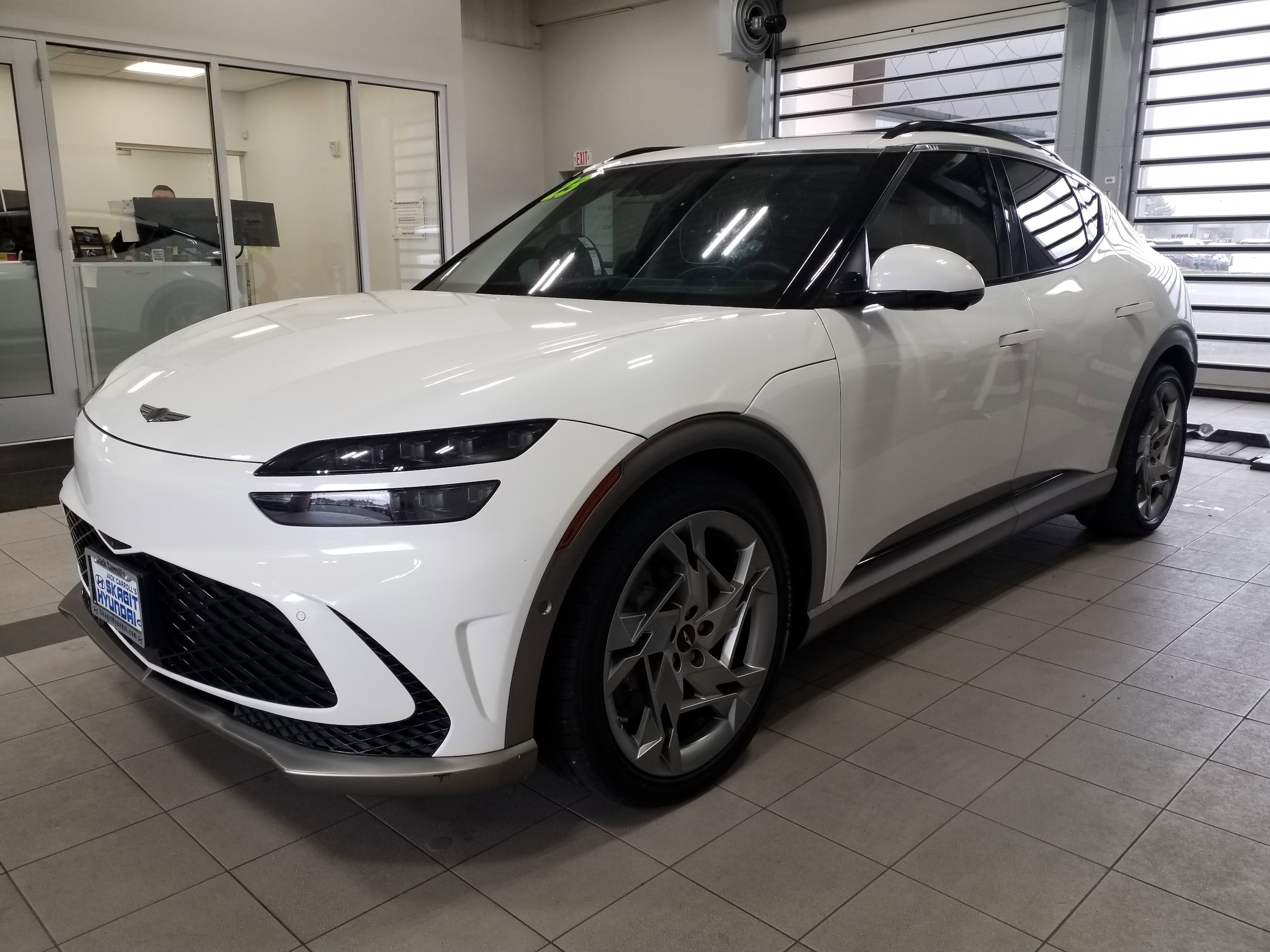 Used 2023 GENESIS GV60 Performance with VIN KMUKEDTB4PU004583 for sale in Burlington, WA