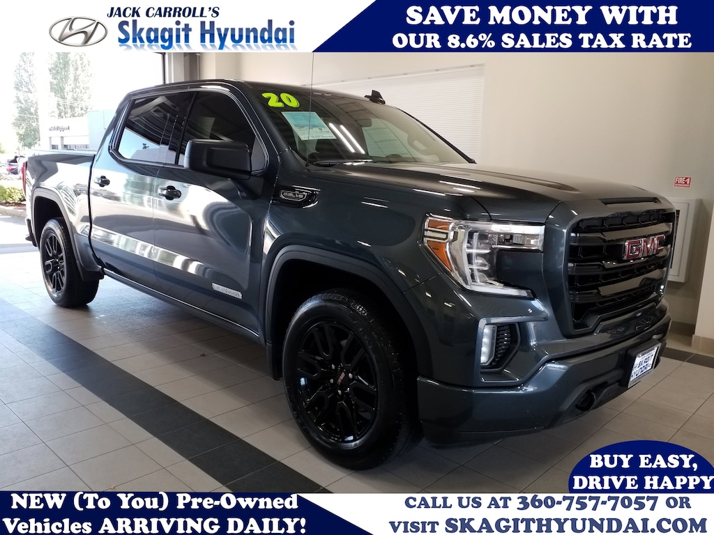 Used 2020 GMC Sierra 1500 4WD Crew Cab 157 Elevation Truck Crew Cab