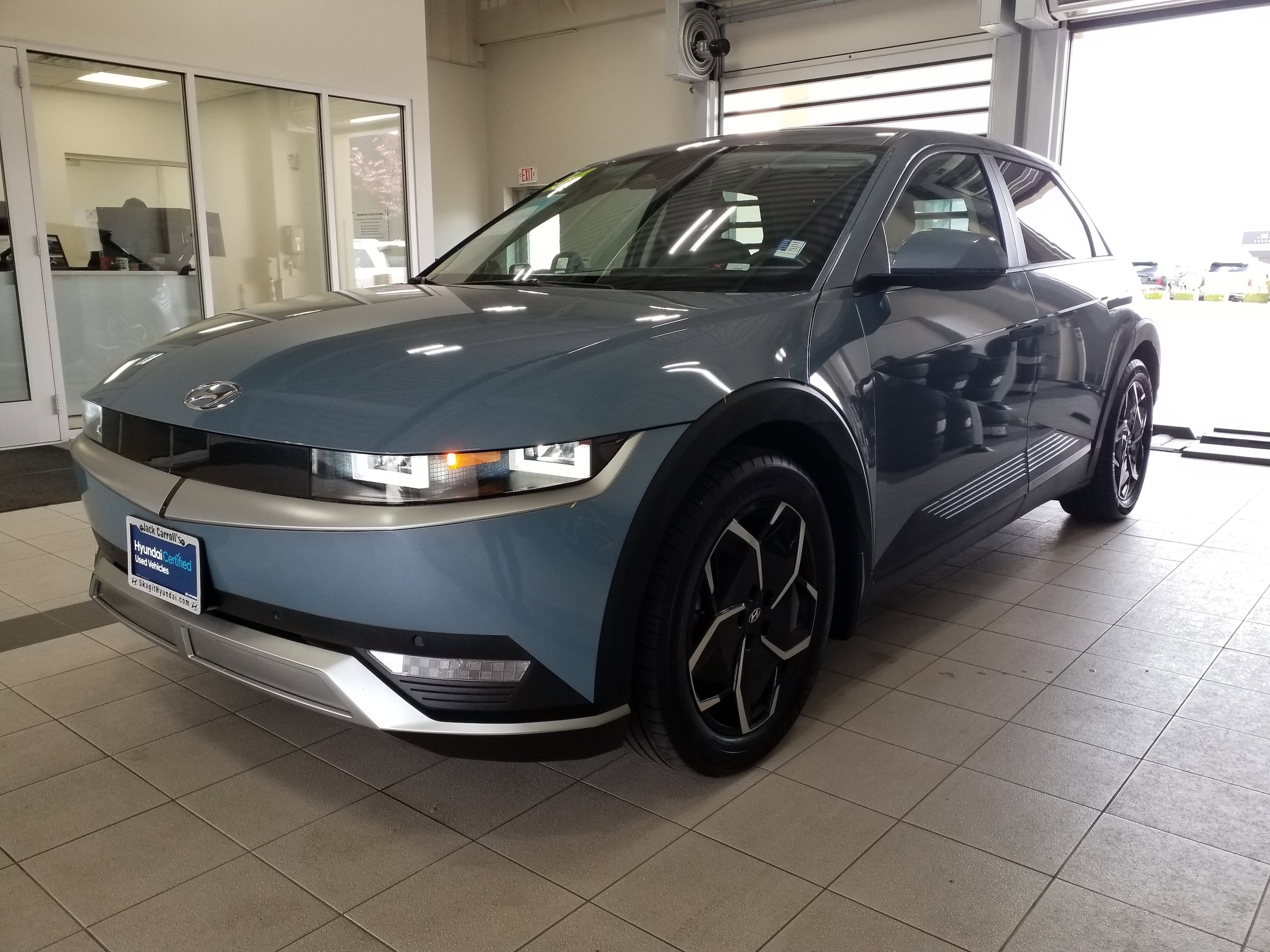 Certified 2024 Hyundai IONIQ 5 SEL with VIN KM8KNDDFXRU244451 for sale in Burlington, WA