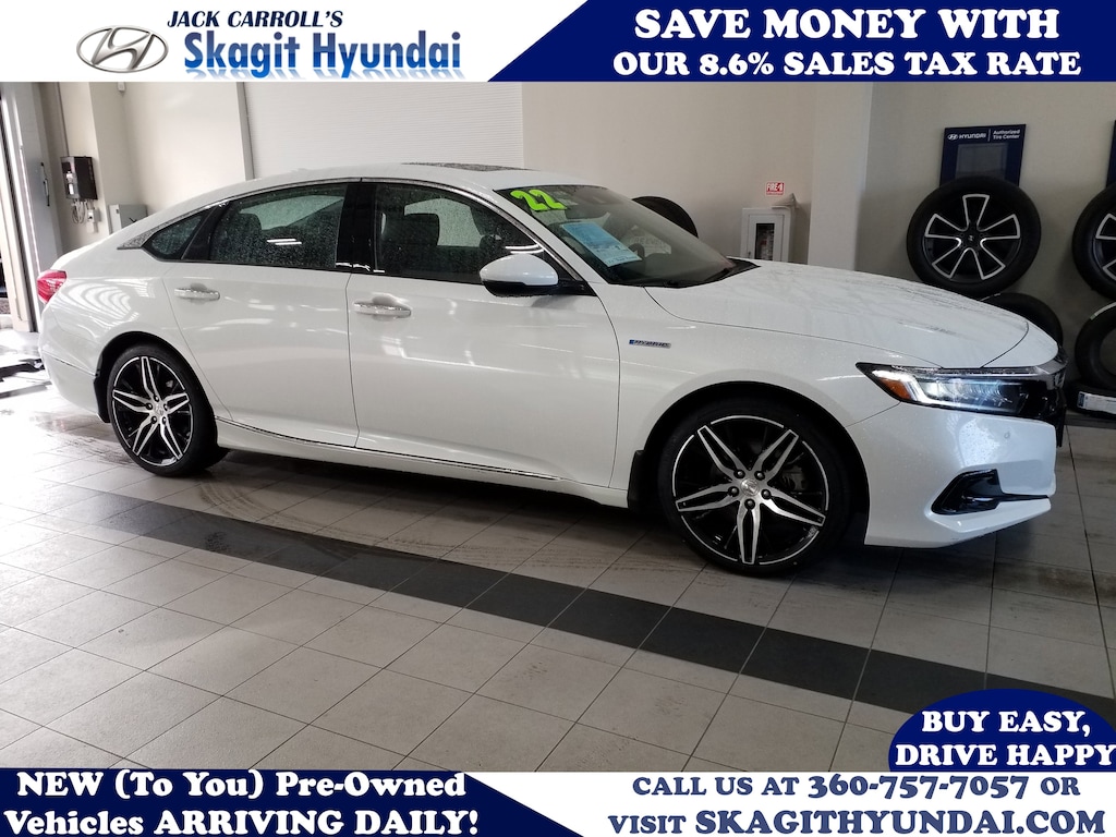 Used 2022 Honda Accord Hybrid Touring Sedan