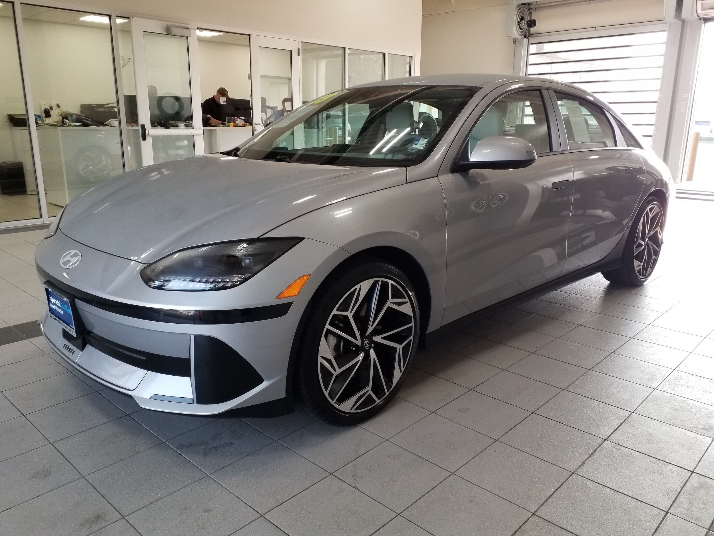 Certified 2023 Hyundai IONIQ 6 SEL with VIN KMHM34AC3PA022857 for sale in Burlington, WA