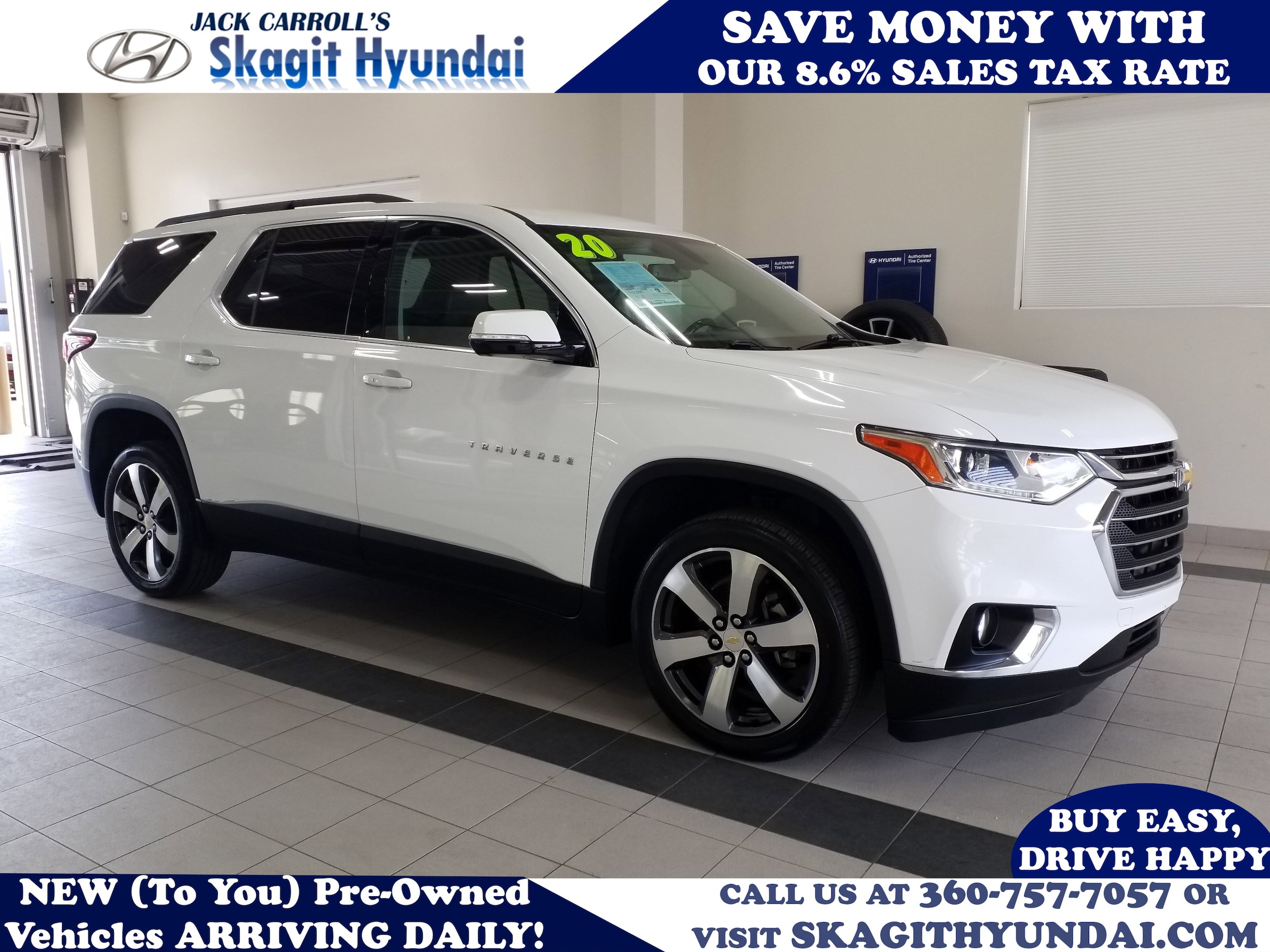 2020 Chevrolet Traverse AWD 3LT's photo