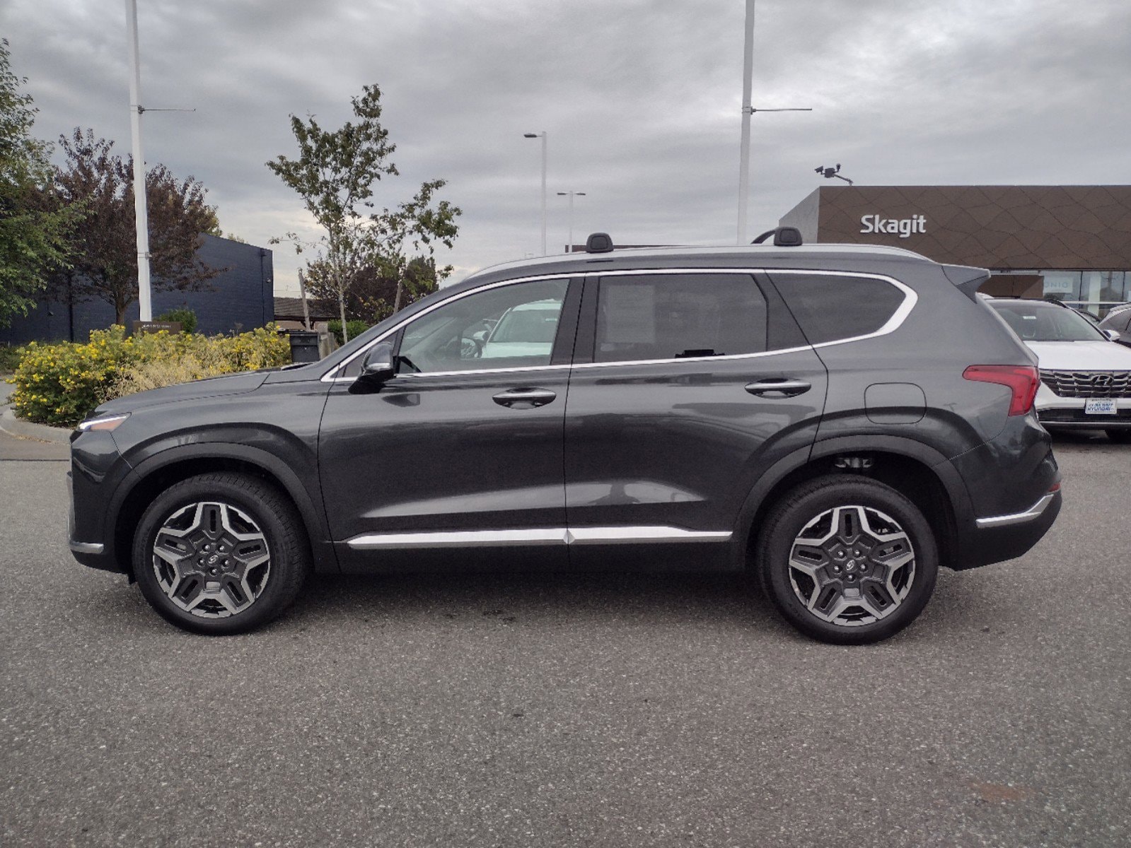 Certified 2023 Hyundai Santa Fe Limited HEV with VIN 5NMS5DA1XPH013261 for sale in Burlington, WA