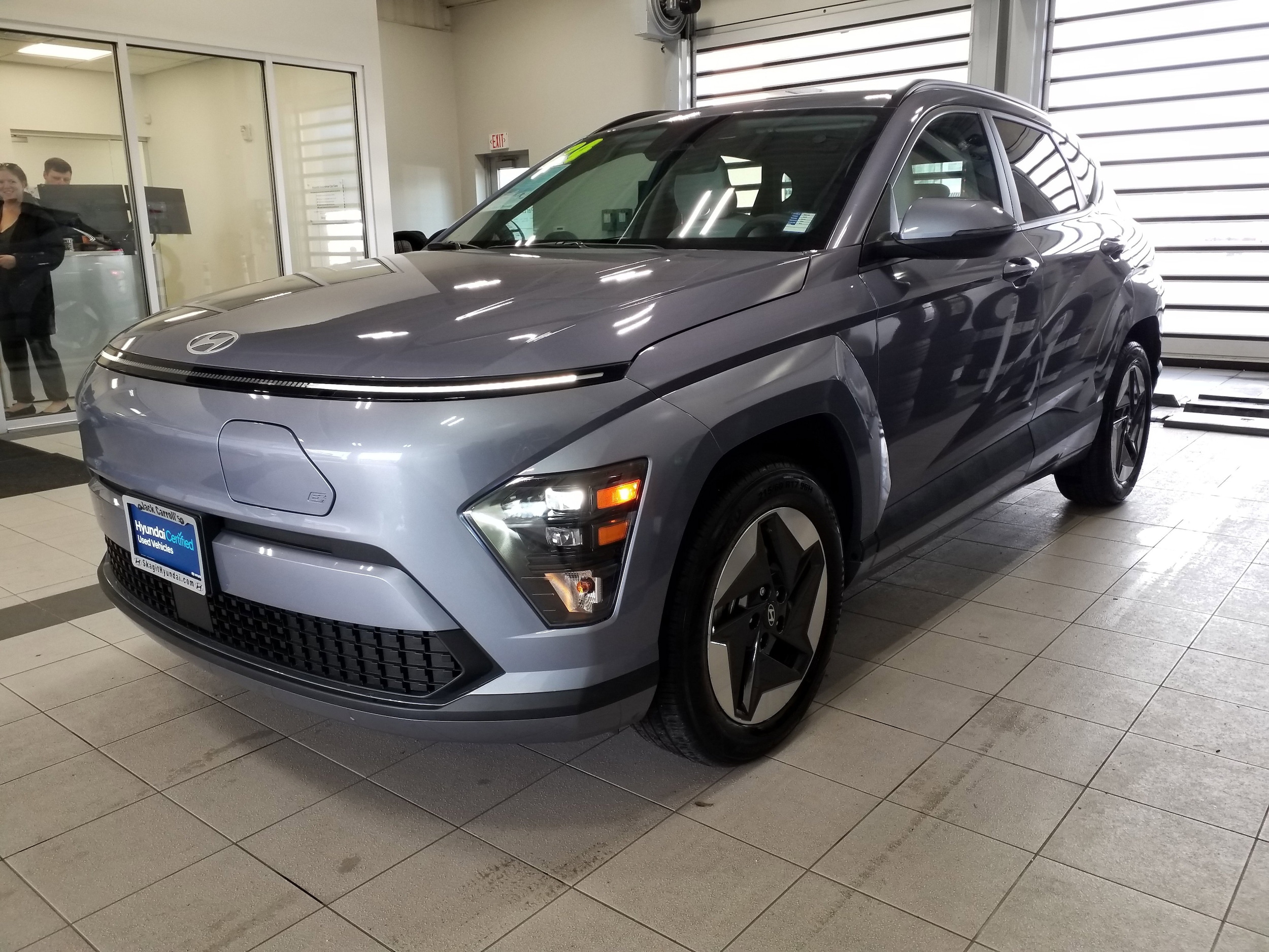 Certified 2024 Hyundai Kona EV SEL with VIN KM8HC3A64RU011213 for sale in Burlington, WA