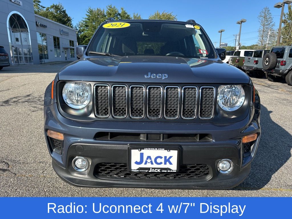 Used 2021 Jeep Renegade Latitude with VIN ZACNJDBB0MPM27670 for sale in Saco, ME