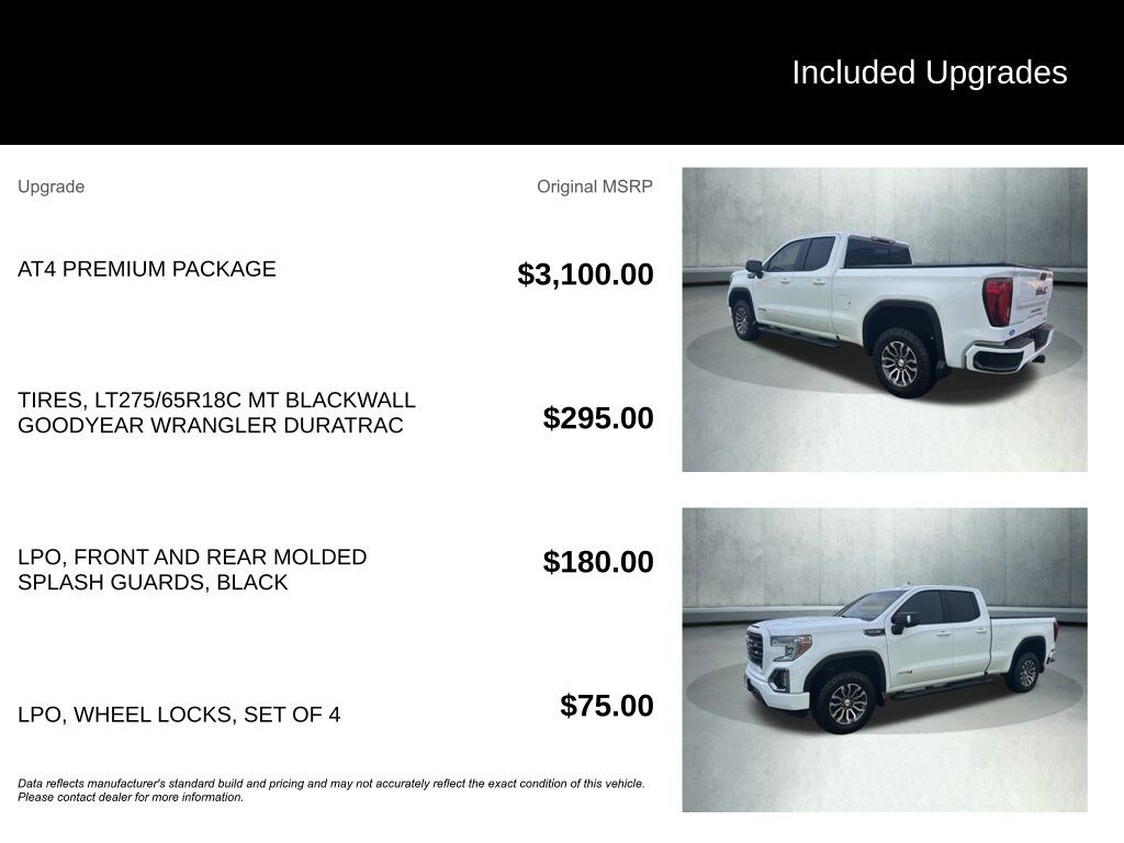 Used 2019 GMC Sierra 1500 AT4 Truck