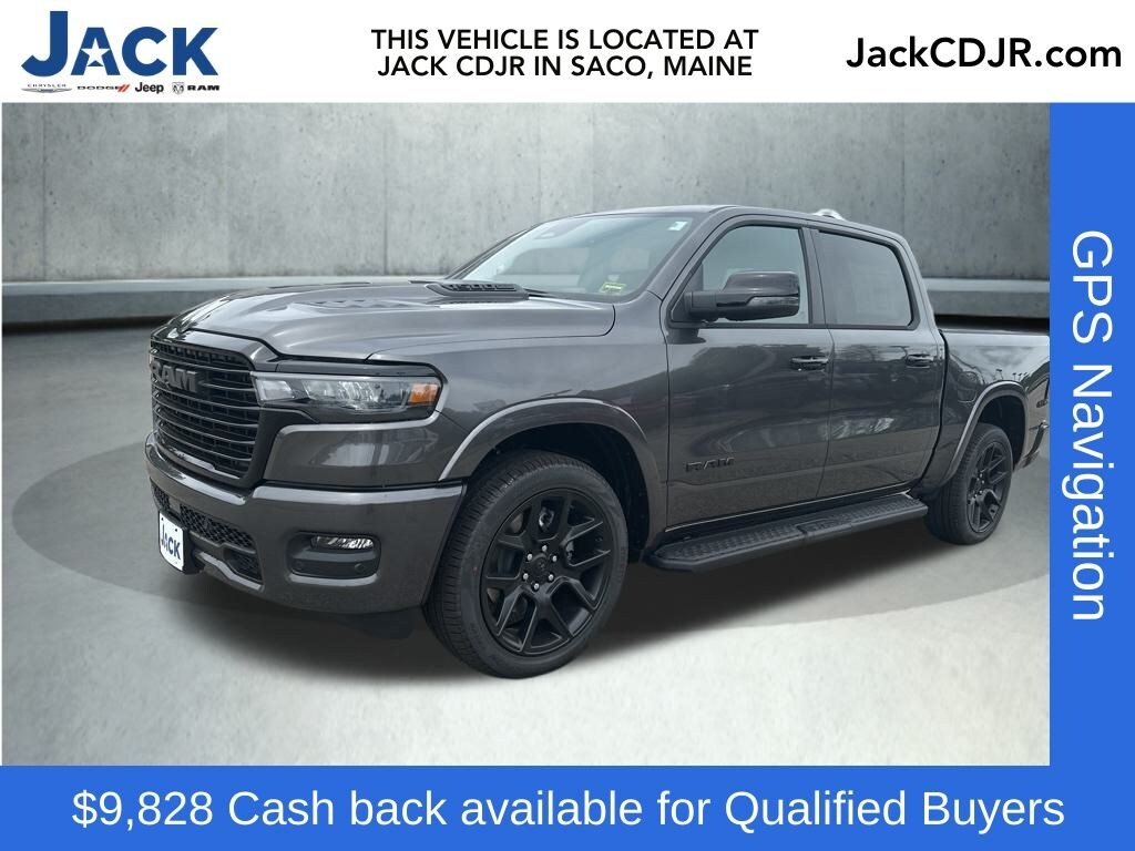 New 2025 Ram 1500 LARAMIE CREW CAB 4X4 5'7 BOX Pickup