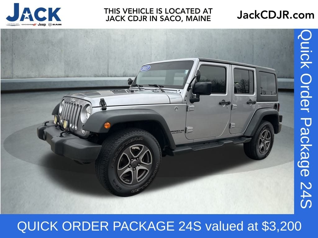Used 2017 Jeep Wrangler Unlimited Sport SUV