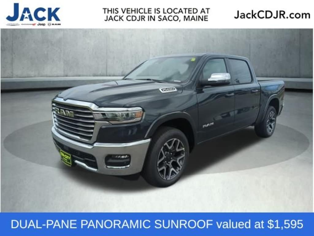 New 2026 Ram 1500 LARAMIE CREW CAB 4X4 5'7 BOX Pickup