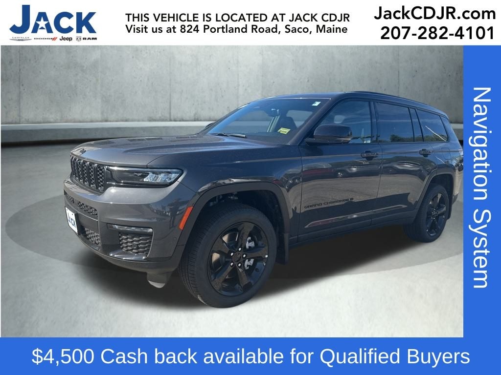 New 2025 Jeep Grand Cherokee L LIMITED 4X4 Sport Utility
