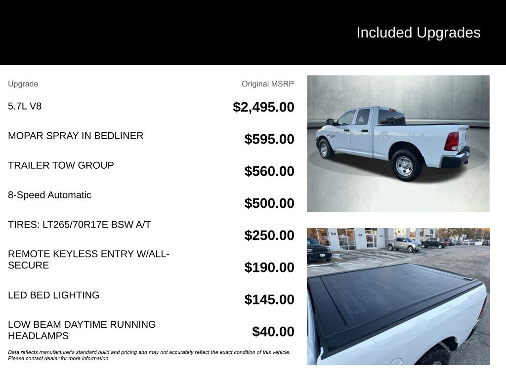 Used 2022 Ram 1500 Classic Tradesman Truck