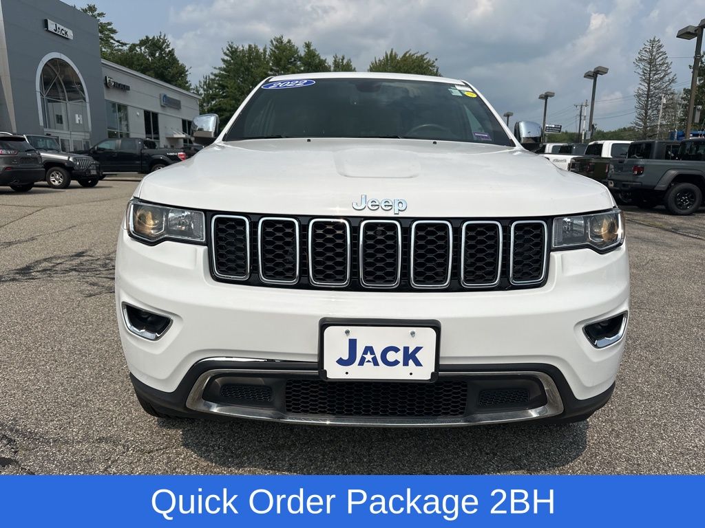 Used 2022 Jeep Grand Cherokee WK Limited with VIN 1C4RJFBG9NC165245 for sale in Saco, ME