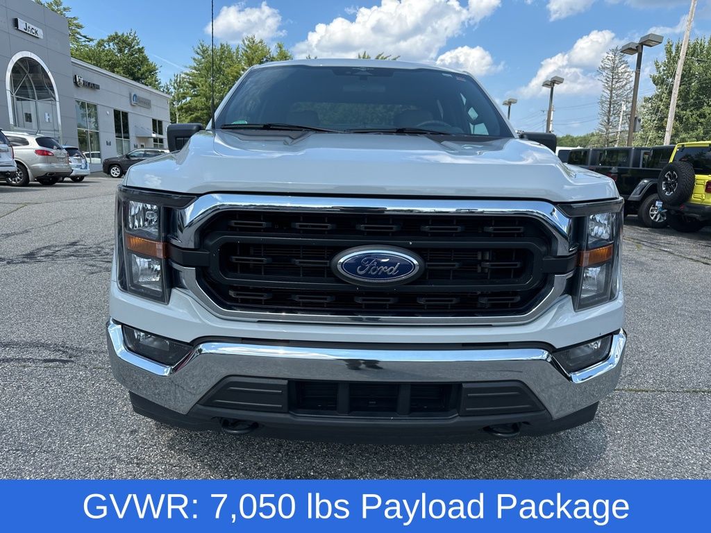 Used 2023 Ford F-150 XLT with VIN 1FTFW1E87PFA23327 for sale in Saco, ME