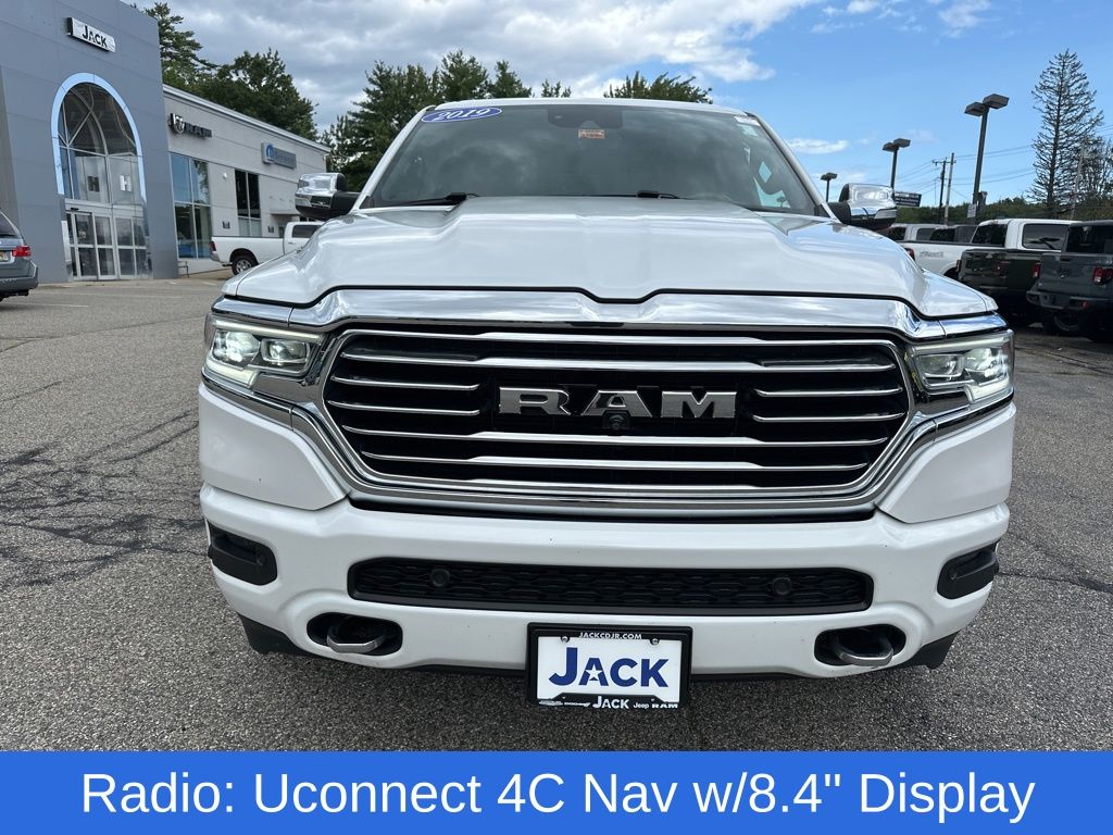 Used 2019 RAM Ram 1500 Longhorn with VIN 1C6SRFKT6KN857378 for sale in Saco, ME