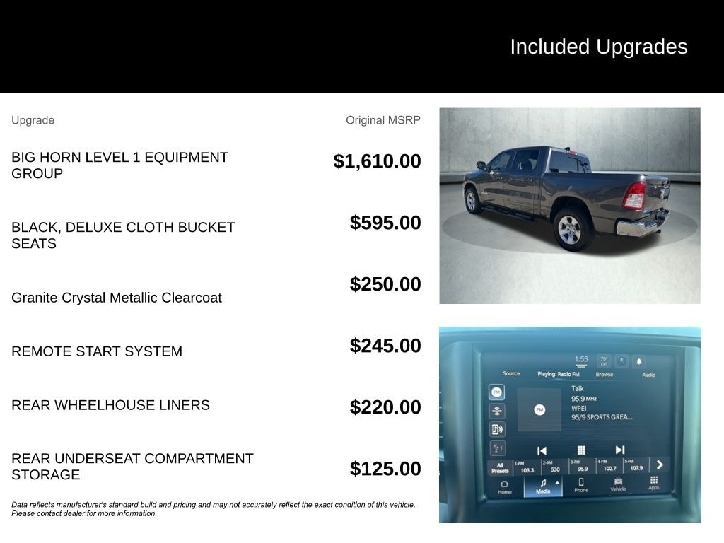 Used 2022 Ram 1500 Big Horn/Lone Star Truck