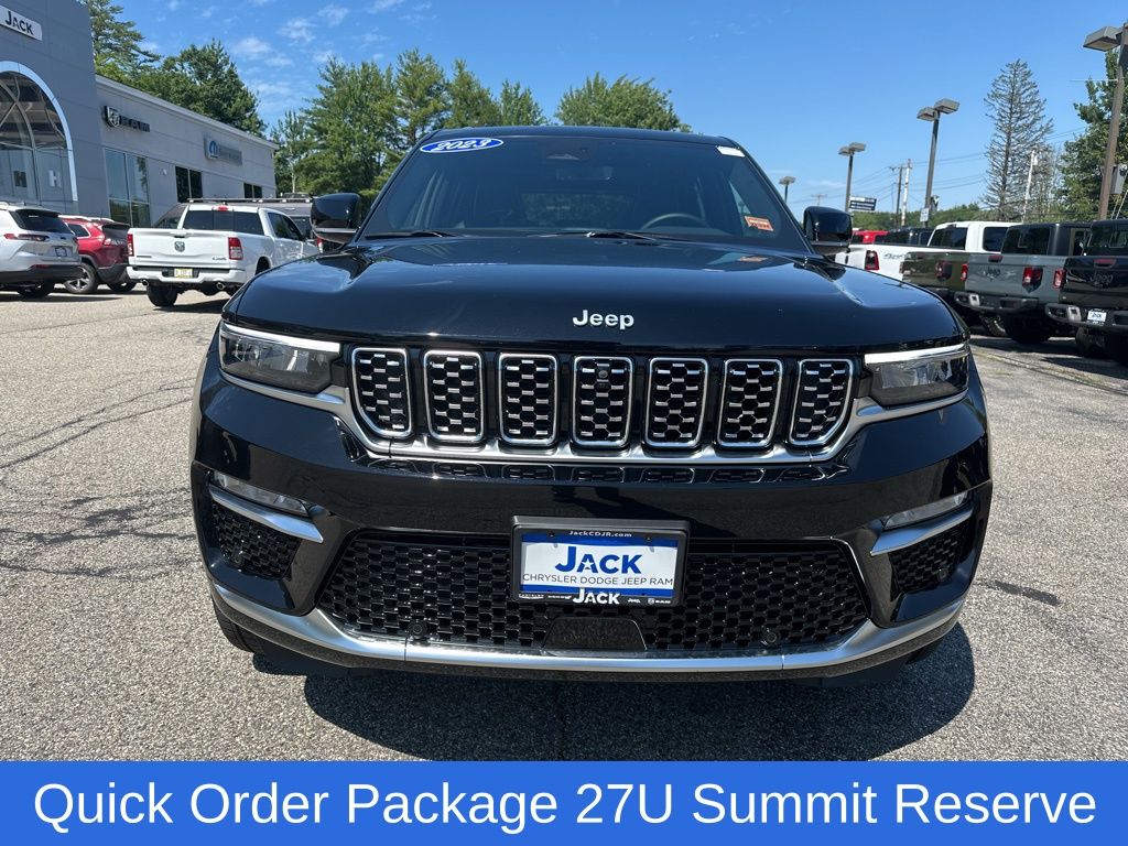 Used 2023 Jeep Grand Cherokee Summit Reserve 4xe with VIN 1C4RJYE65PC652606 for sale in Saco, ME