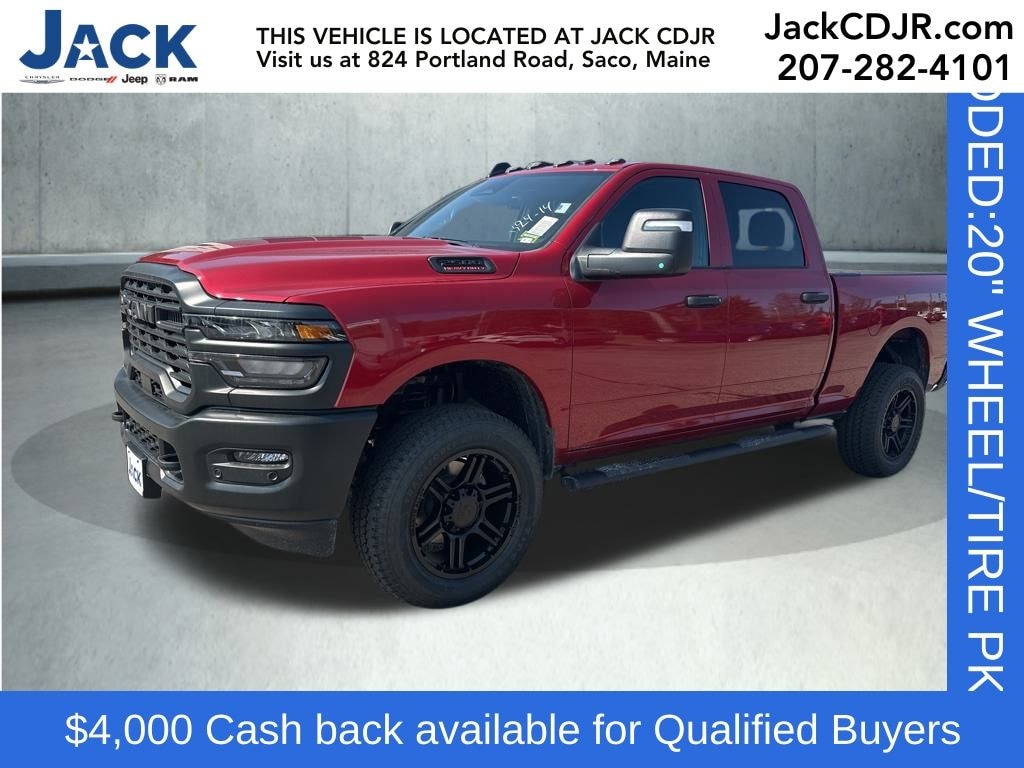 New 2025 Ram 2500 TRADESMAN CREW CAB 4X4 6'4 BOX Pickup