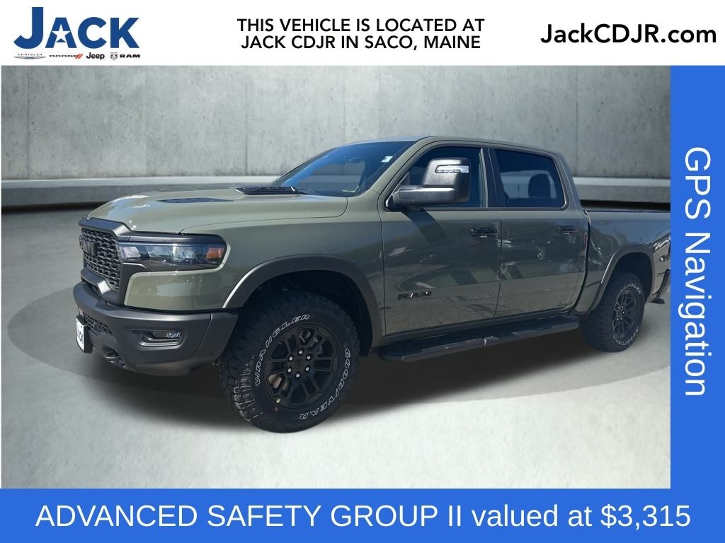 New 2026 Ram 1500 REBEL CREW CAB 4X4 5'7 BOX Pickup