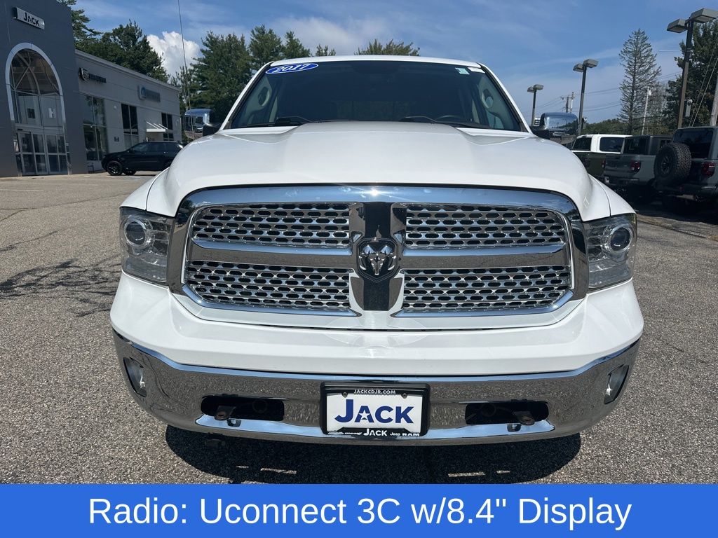 Used 2017 RAM Ram 1500 Pickup Laramie with VIN 1C6RR7NT3HS740576 for sale in Saco, ME