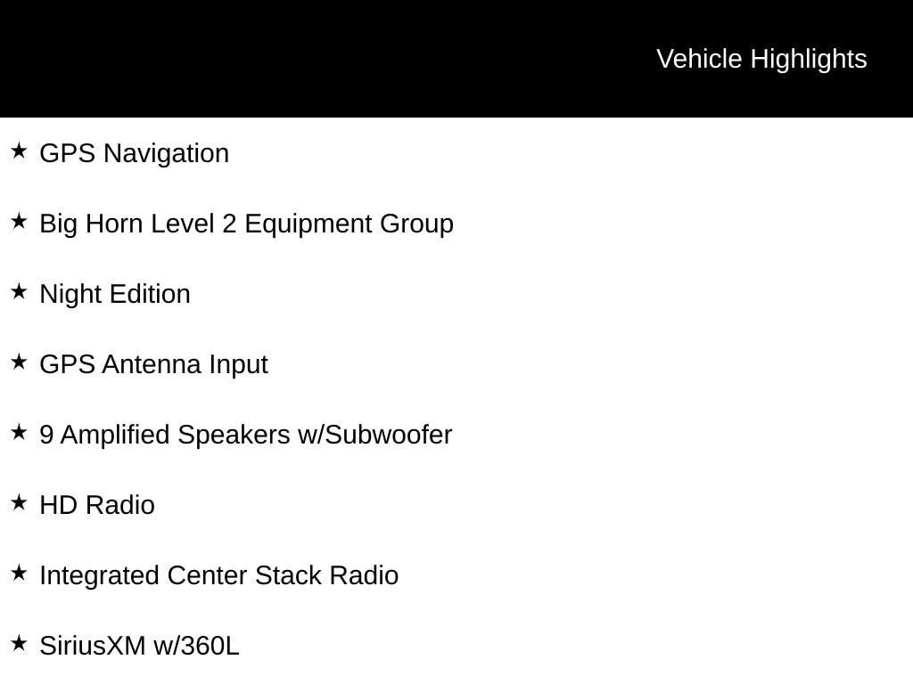 New 2026 Ram 1500 BIG HORN CREW CAB 4X4 5'7 BOX Pickup
