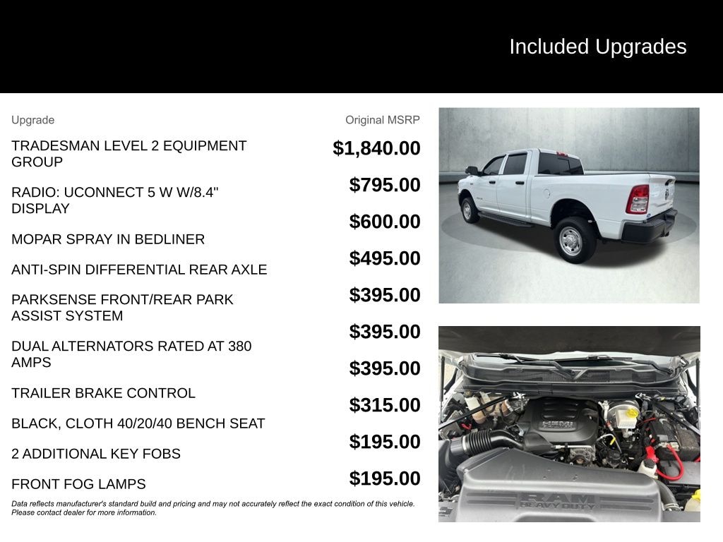 Used 2022 Ram 2500 Tradesman Truck