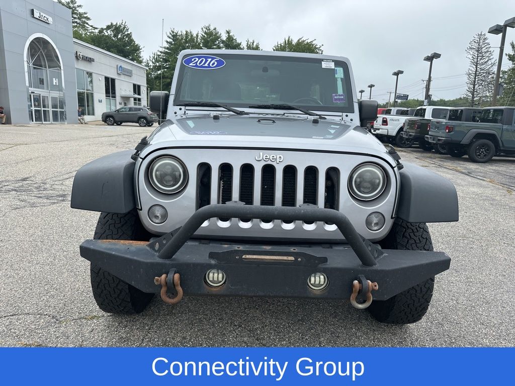 Used 2016 Jeep Wrangler Unlimited Sport with VIN 1C4BJWDG1GL316001 for sale in Saco, ME