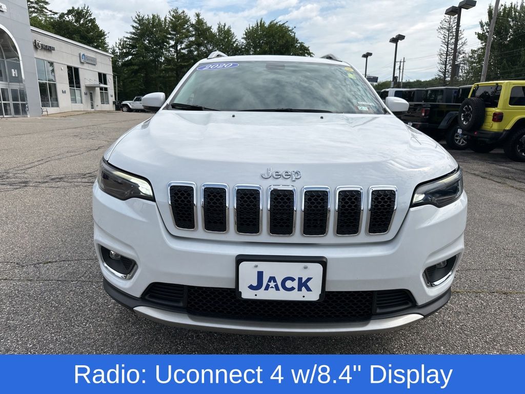 Used 2020 Jeep Cherokee Limited with VIN 1C4PJMDXXLD642359 for sale in Saco, ME