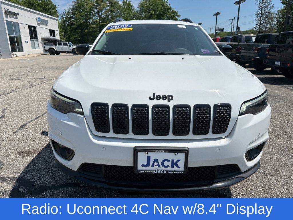 Used 2023 Jeep Cherokee Altitude Lux with VIN 1C4PJMMB2PD110596 for sale in Saco, ME