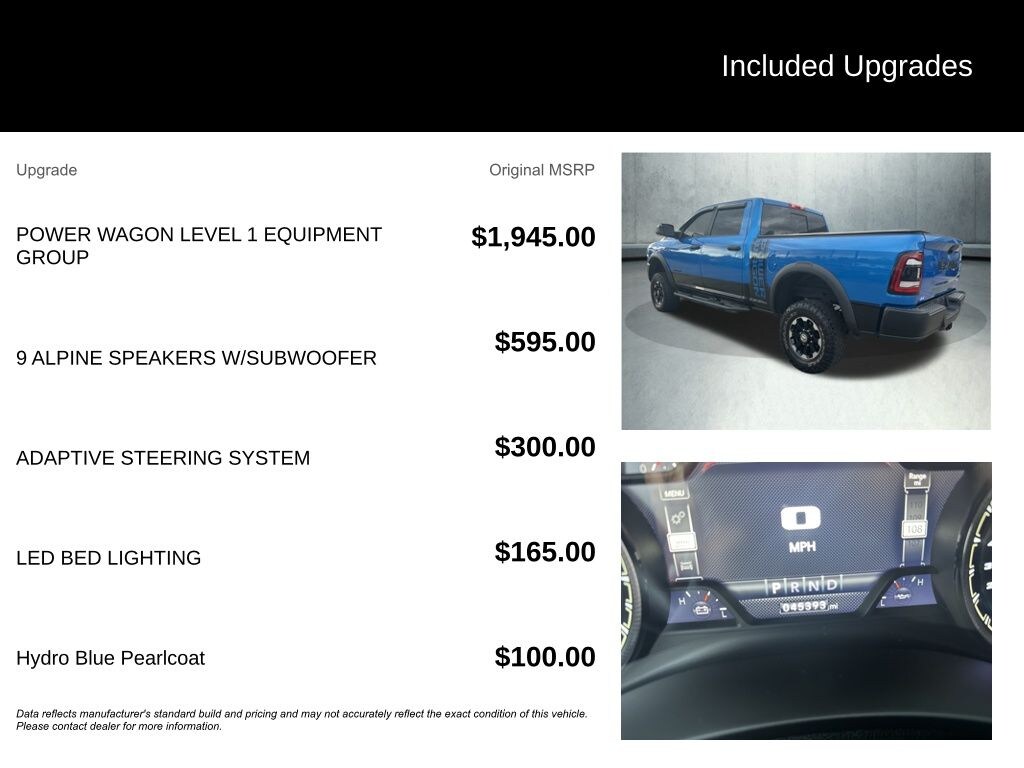 Used 2021 Ram 2500 Power Wagon Truck