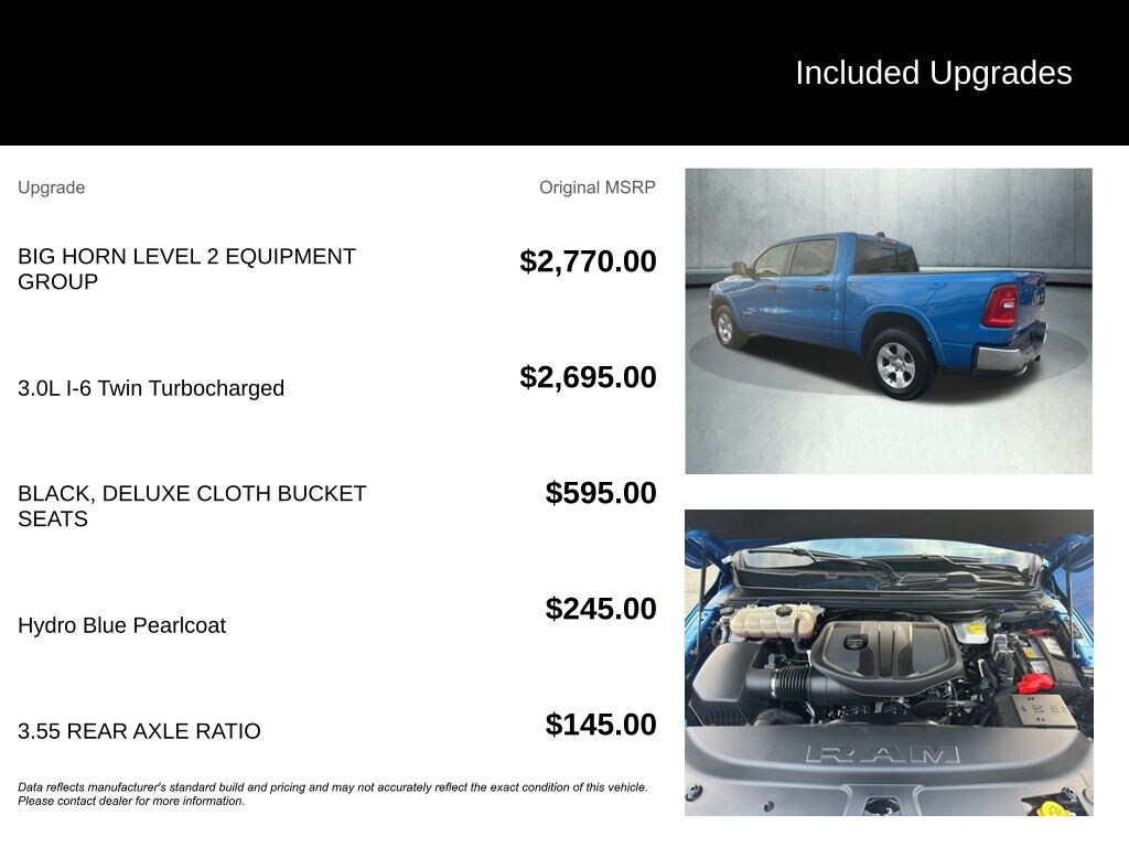 Used 2025 Ram 1500 Big Horn/Lone Star Truck