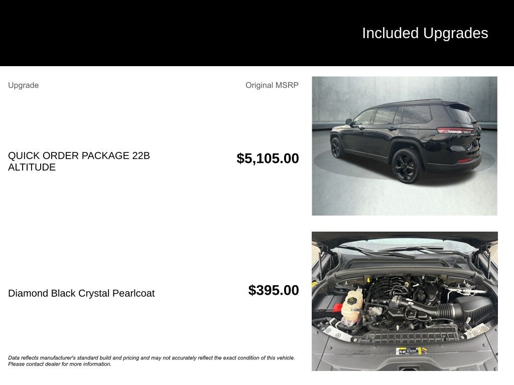 Used 2022 Jeep Grand Cherokee L Altitude SUV