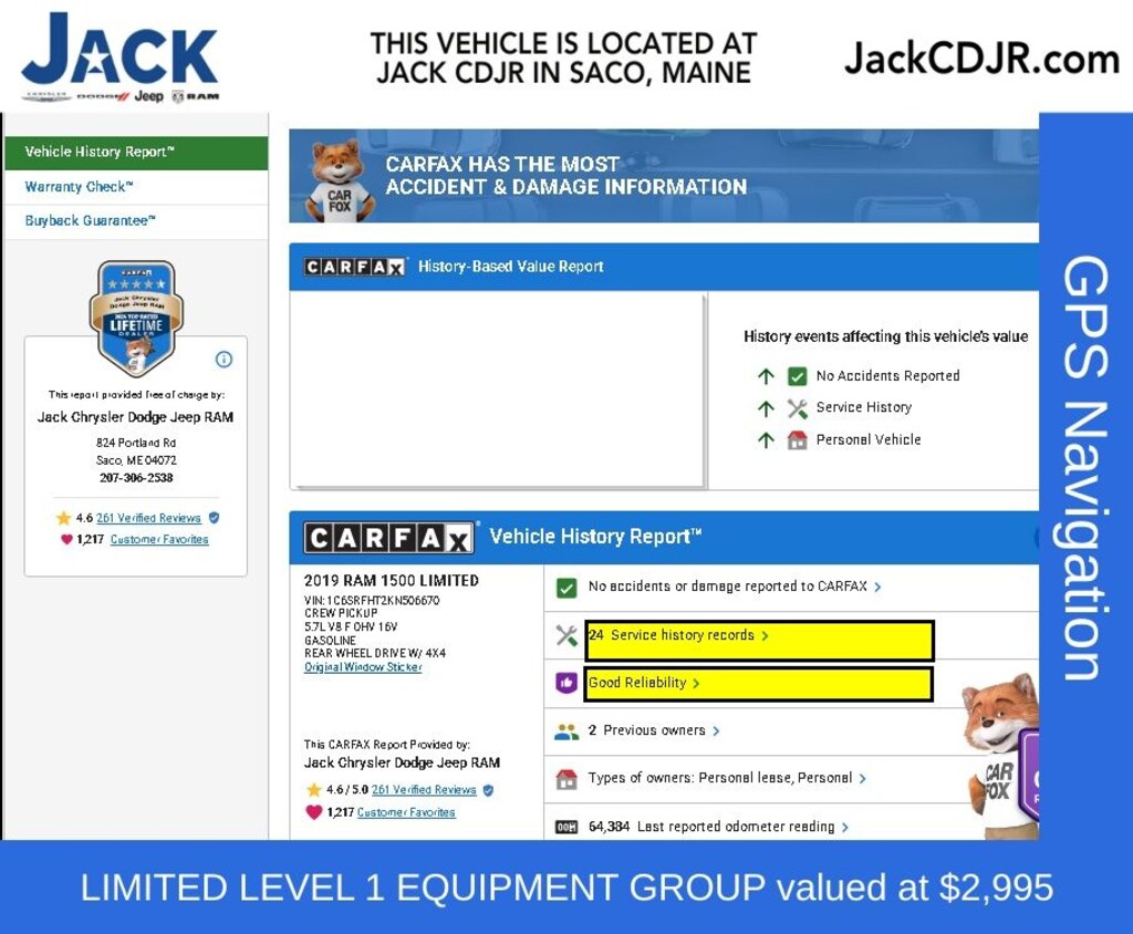 Used 2019 Ram 1500 Limited Truck