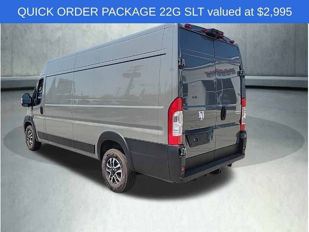 New 2025 Ram ProMaster PROMASTER 3500 SLT CARGO VAN HIGH ROOF 159' WB EXT Cargo Van