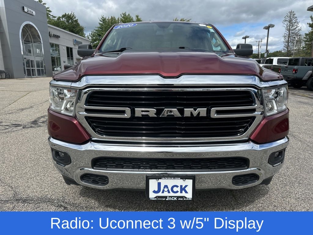 Used 2020 RAM Ram 1500 Pickup Big Horn/Lone Star with VIN 1C6RRFBG6LN310727 for sale in Saco, ME