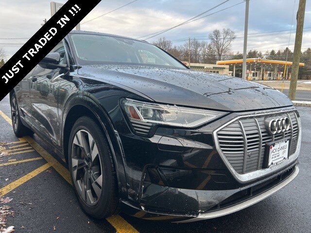 Used 2021 Audi e-tron Premium with VIN WA1AAAGE8MB026133 for sale in Fairlawn, NJ