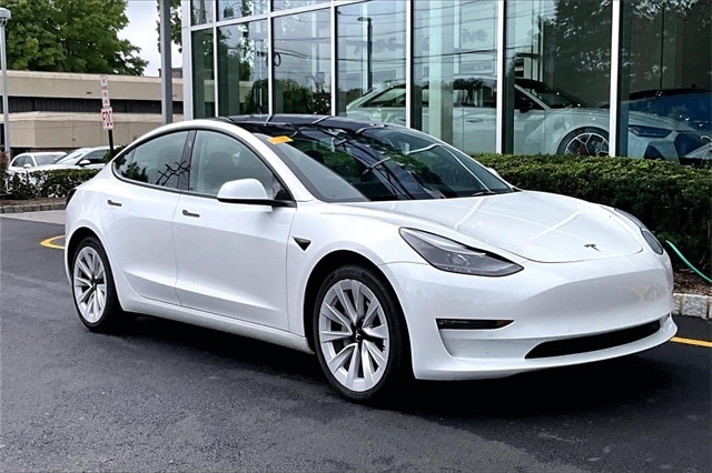 Used 2022 Tesla Model 3 Long Range with VIN 5YJ3E1EB0NF354995 for sale in Saddle River, NJ