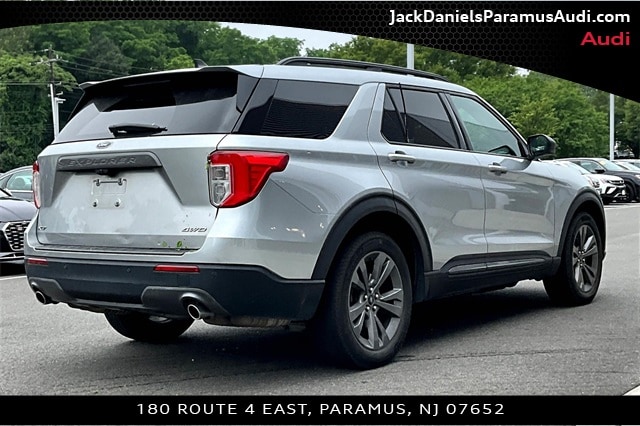 Used 2021 Ford Explorer XLT with VIN 1FMSK8DH8MGA32205 for sale in Paramus, NJ