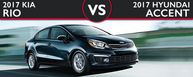 Hyundai Accent vs. Kia Rio in Fair Lawn NJ
