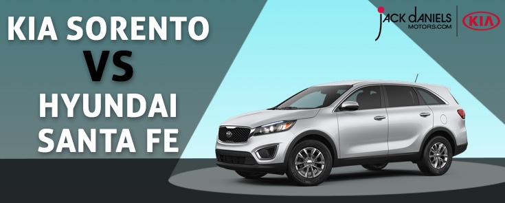 New Kia Sorento vs. New Hyundai Santa Fe Fair Lawn NJ