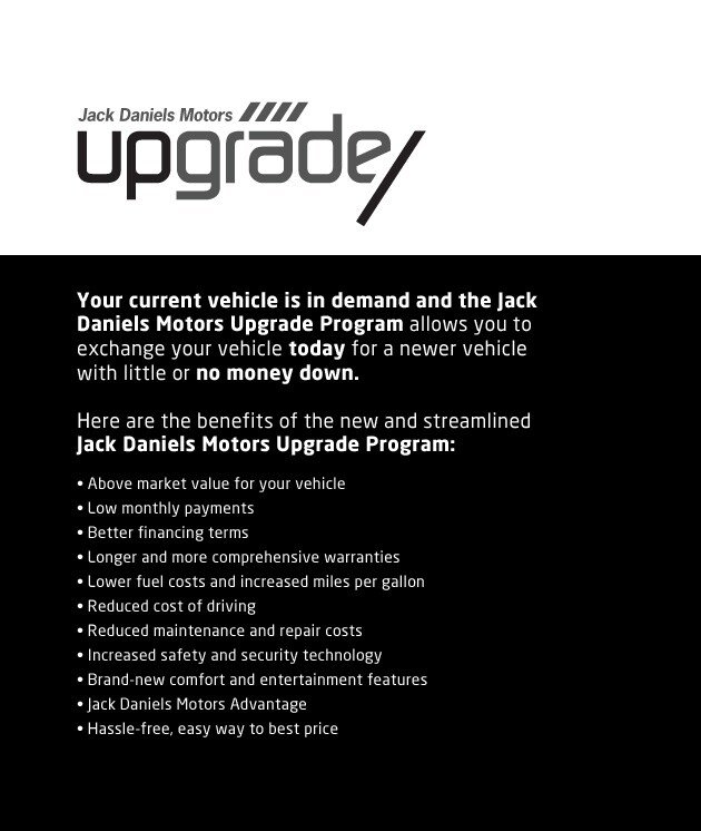 Jack Daniels Upgrade Program Paramus NJ Fair Lawn