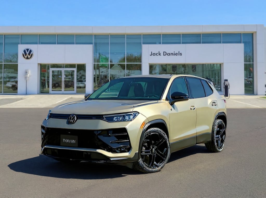New 2026 Volkswagen Tiguan 2.0T SE R-Line Black SUV