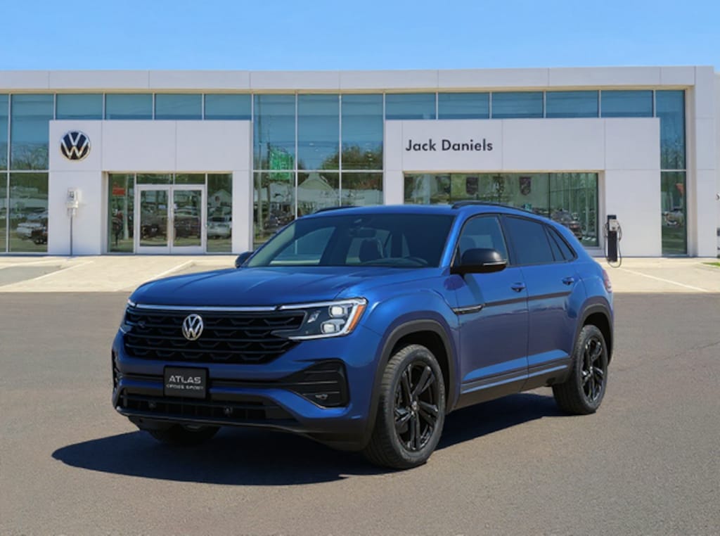 New 2026 Volkswagen Atlas Cross Sport 2.0T SEL R-Line Black SUV