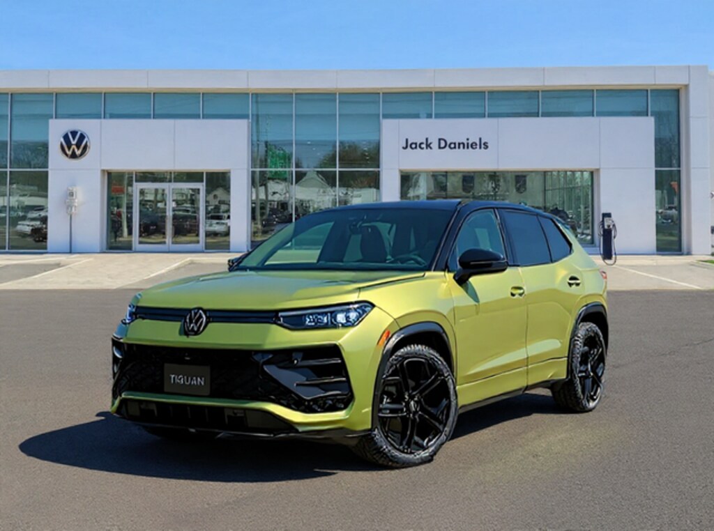 New 2026 Volkswagen Tiguan 2.0T SE R-Line Black SUV