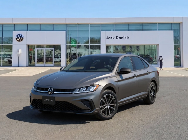 Platinum Gray Metallic 2025 Volkswagen Jetta Sedan Front-Wheel Drive 8-Speed Automatic